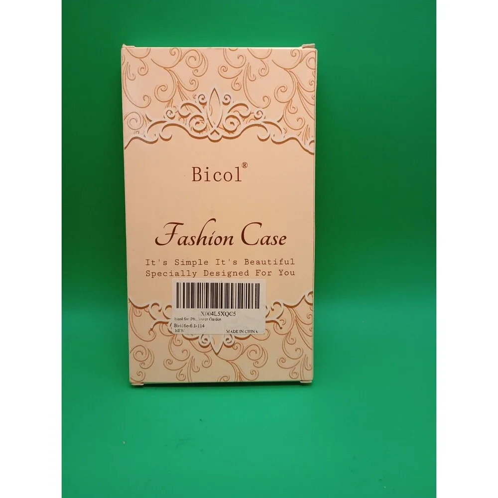 Bicol Fashionable Floral Phone Case For Iphone Only